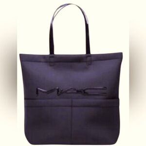Mac black Large shopping tote  shoulder bag